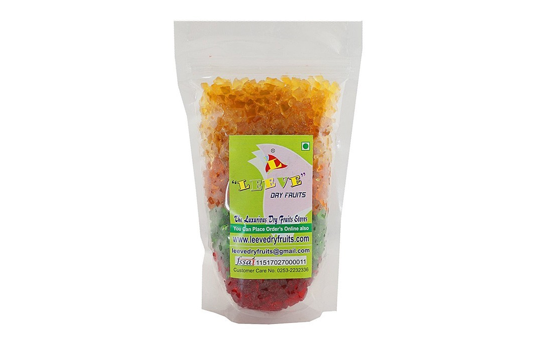 Leeve Dry fruits Glesed Papaya    Pack  400 grams